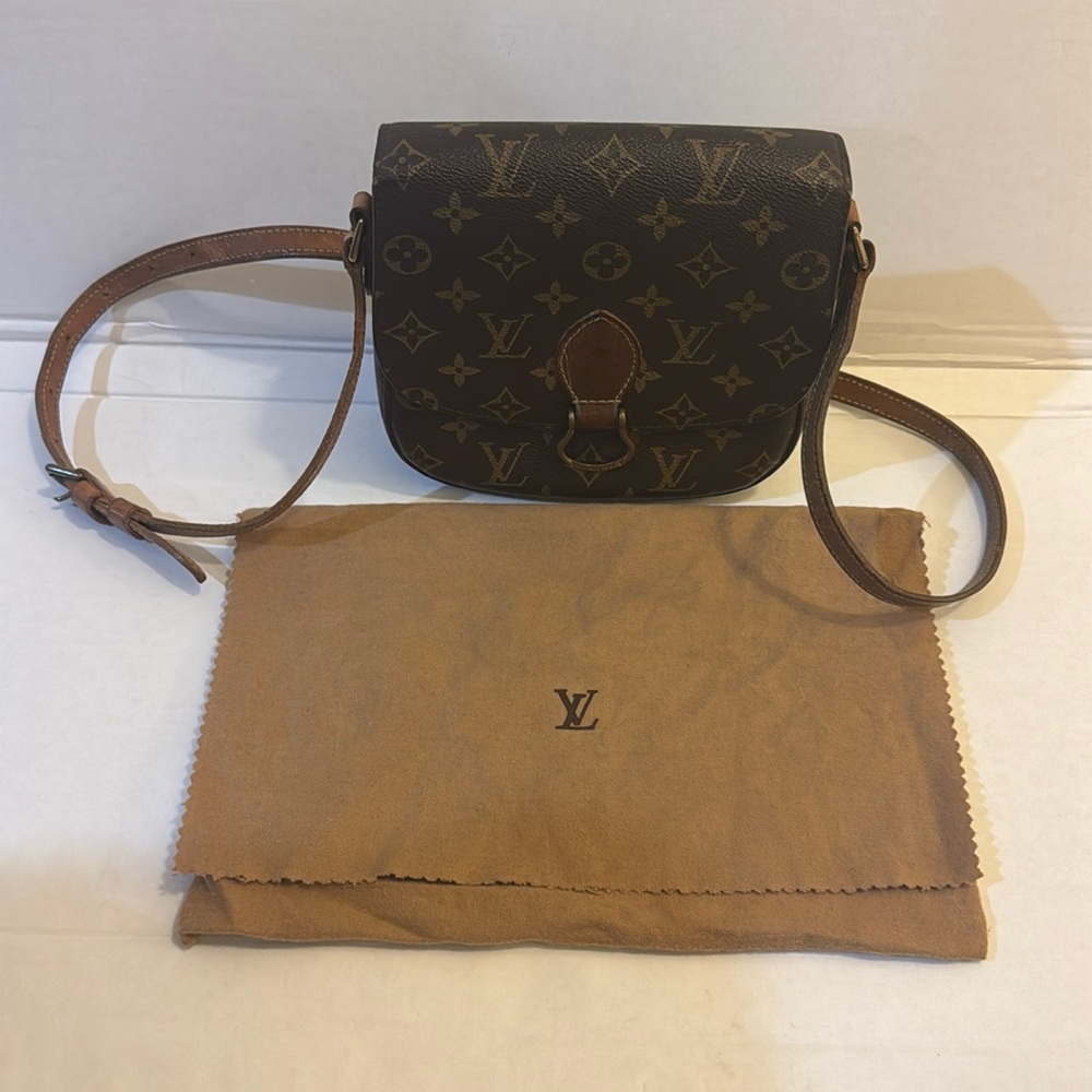 Louis Vuitton Saint Cloud PM Crossbody Bag in Monogram Coated Canvas - Picture 16 of 16